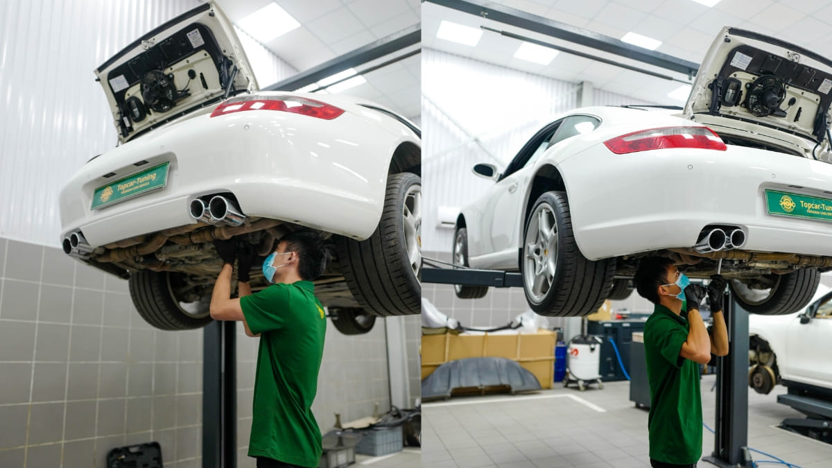 gara sửa chữa xe Mercedes uy tín tại Hà Nội