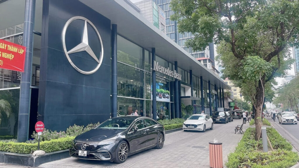 gara sửa chữa, bảo dưỡng xe Mercedes uy tín tại Hà Nội