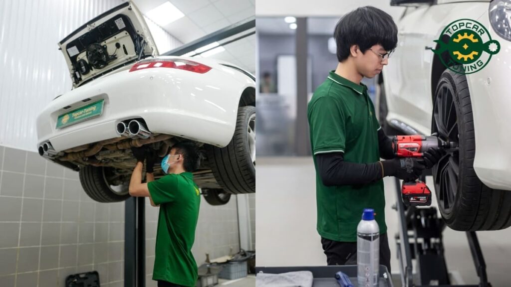 gara sửa chữa xe Porsche uy tín tại Việt Nam