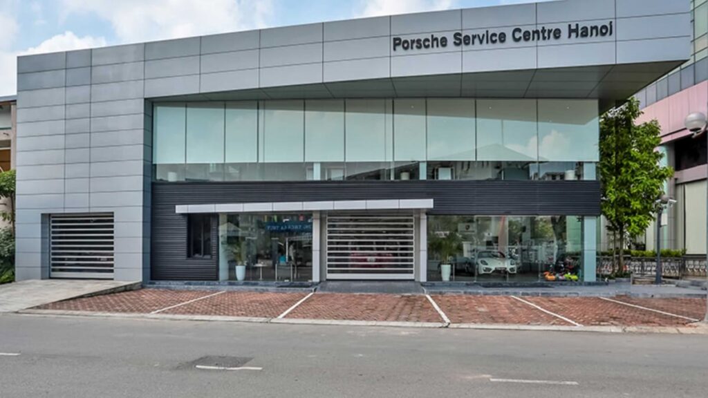 gara sửa chữa xe Porsche uy tín tại Việt Nam