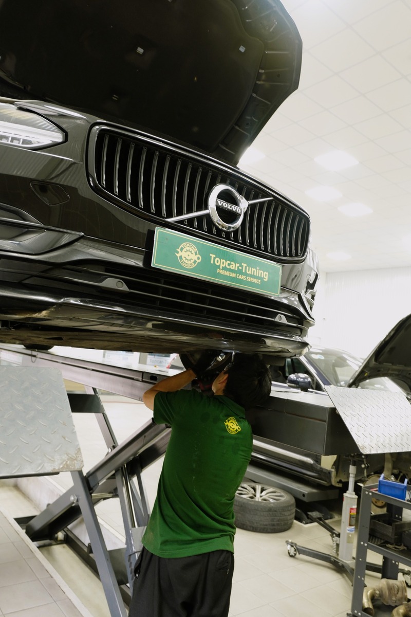 Dịch vụ bảo dưỡng và sửa chữa các dòng xe thương hiệu Volvo tại Topcar-tuning