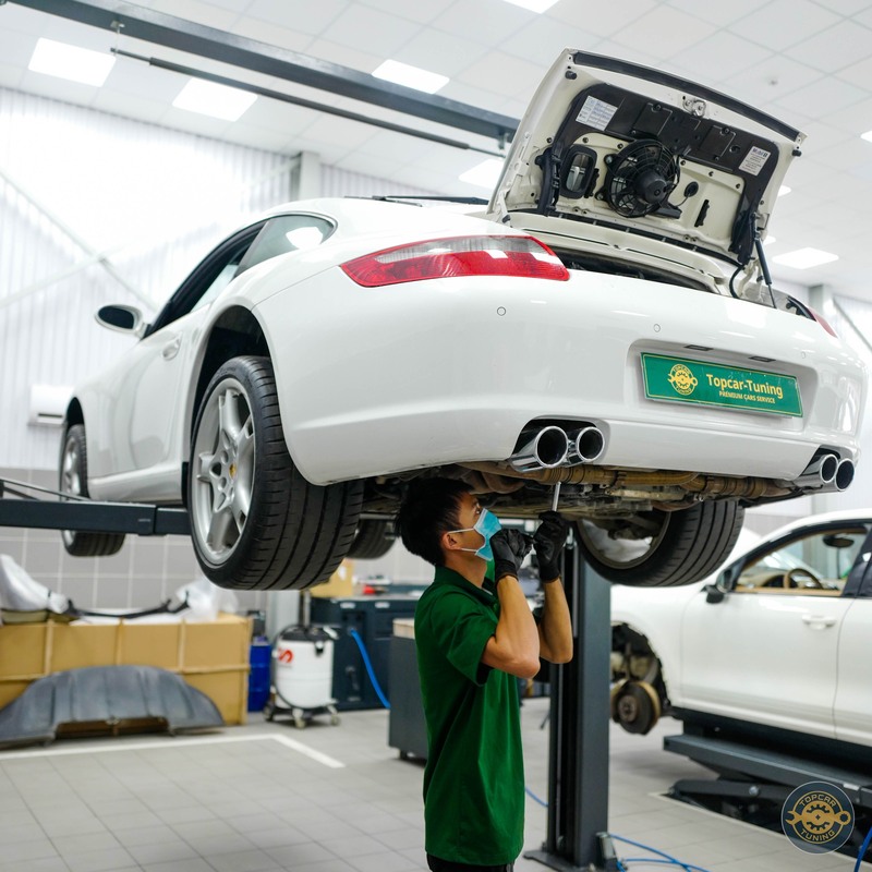 sửa chữa và bảo dưỡng xe Porsche chuyên nghiệp tại Topcar-tuning