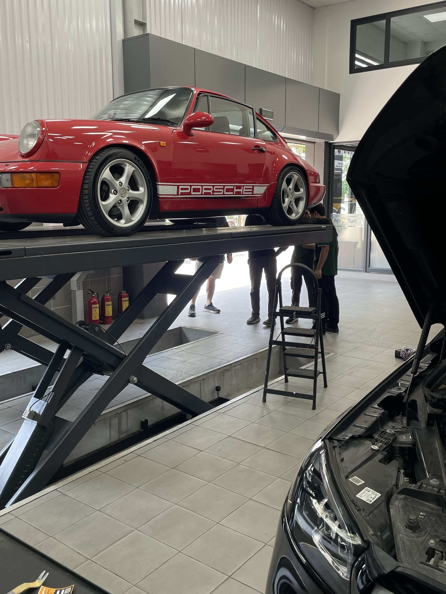 bảo dưỡng, thay thế phụ tùng cho 1989 Porsche 911 model 964 Carrera 4
