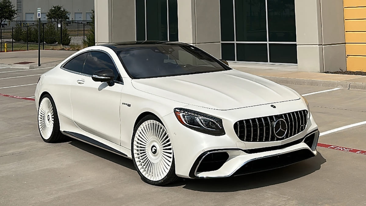 Mâm xe Trimestre-M, dòng Monoleggera của Forgiato thiết kế theo yêu cầu dành cho Mercedes