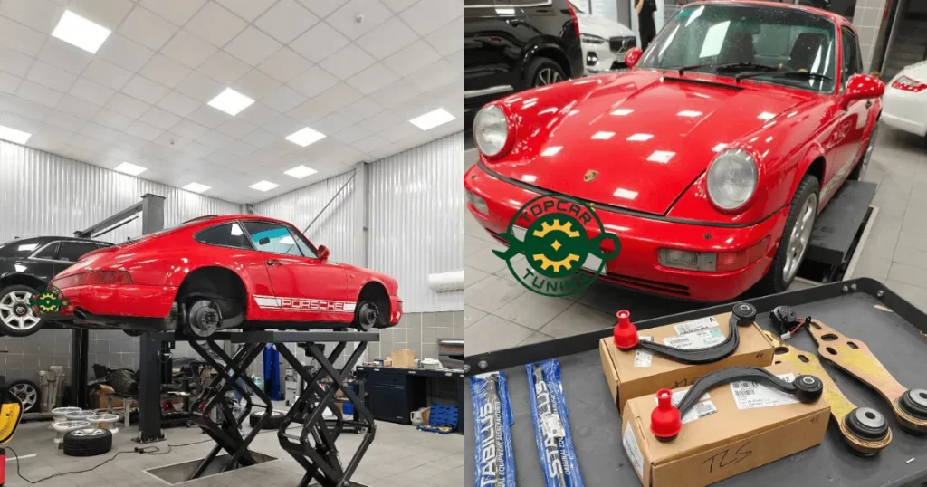 Bảo dưỡng, thay thế phụ kiện cho Porsche 911 model 964 Carrera 4 (1989)