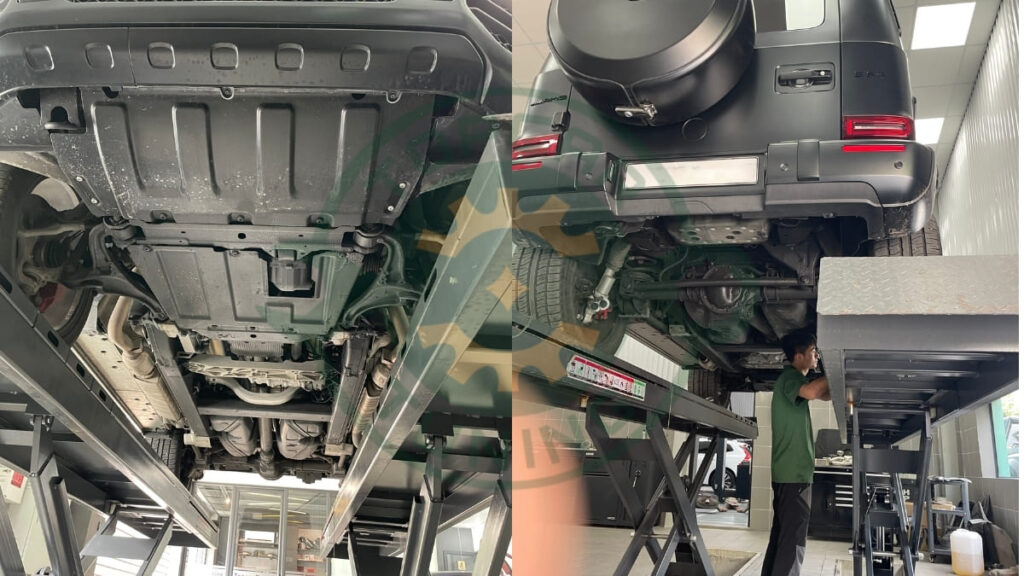 Khung gầm của Mercedes G63 AMG