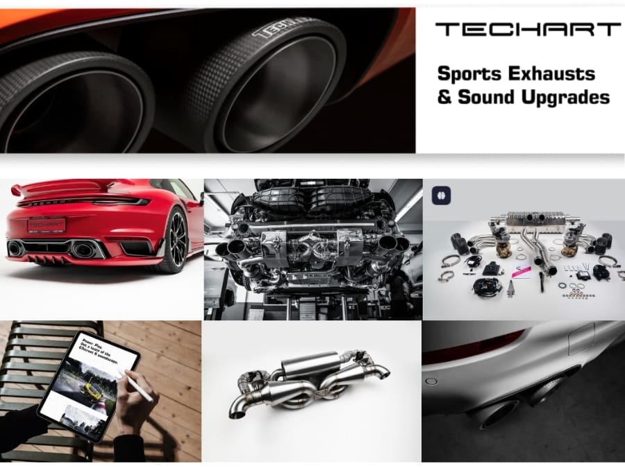Techart độ pô cho Porsche
