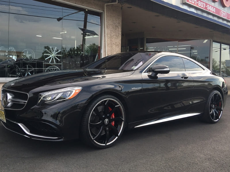 Xe Mercedes độ mâm Forgiato