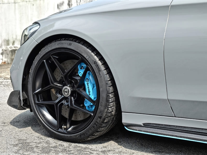 Xe Mercedes độ mâm HRE