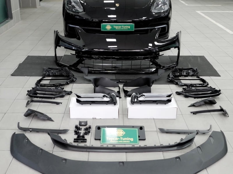 độ ngoại thất porsche panamera 2017 lên Panamera Turbo S 2023 tại Topcar-tuning