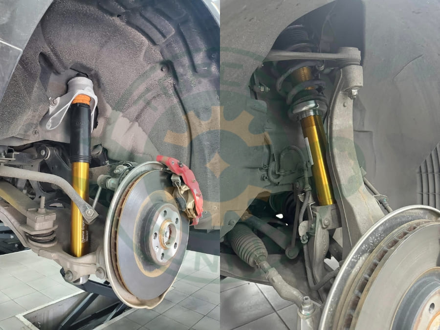 thay phuộc Ohlins cho Volvo XC60