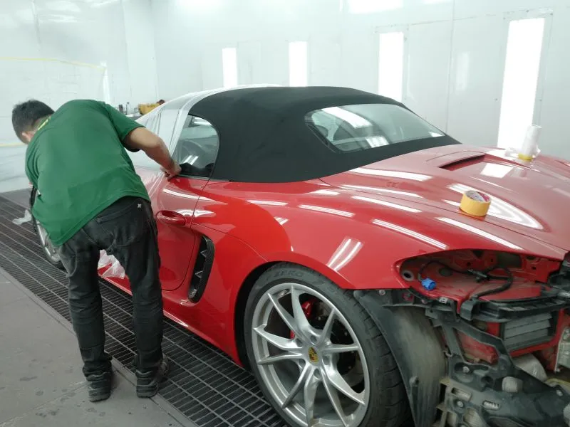 Khu vực phòng sơn Topcar-tuning