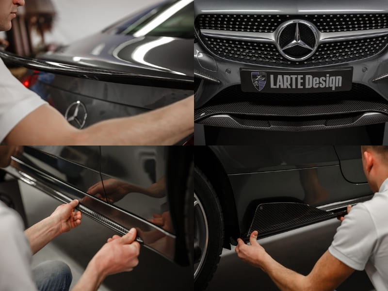 Bộ bodykit carbon cho Mercedes-Benz C-Class