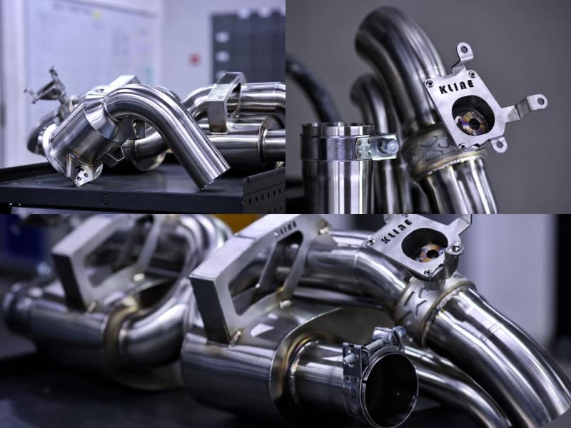 Kline-innovation exhaust for Porsche Carrera_S 992 2021