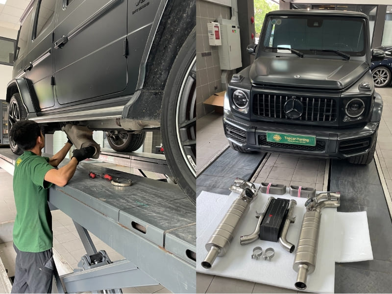 chuyên độ xe mercedes