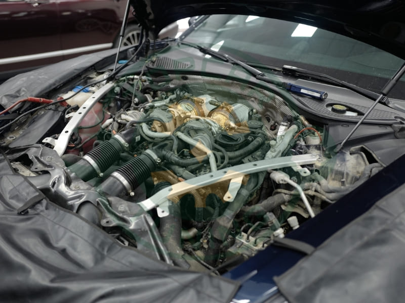 Porsche Panamera 2.9 lắp downpipe Mach5 Performance - Topcar-tuning