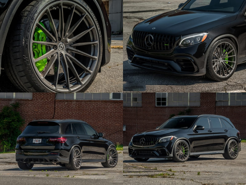 độ mâm xe cho Mercedes GLC