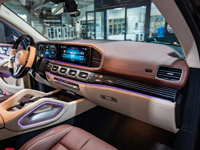 Độ ghế bọc da Nappa cho Mercedes GLS 450 lên Maybach