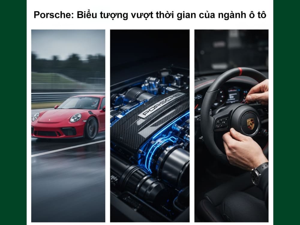 xe Porsche - biểu tượng vượt thời gian của ngành ô tô