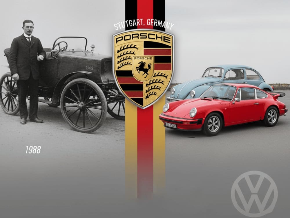 Nguồn gốc thương hiệu Xe Porsche của nước nào sản xuất