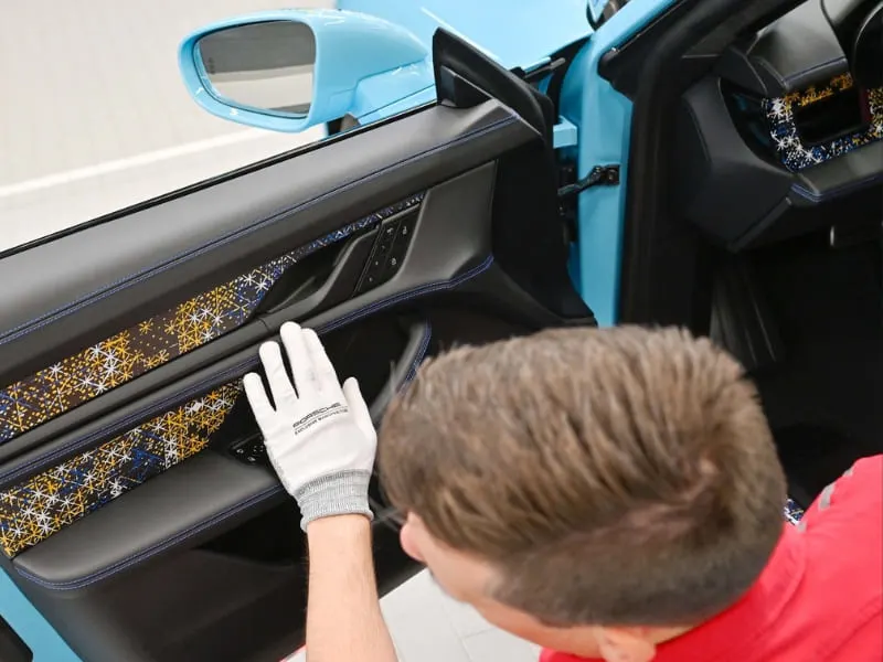 nội thất xe Porsche