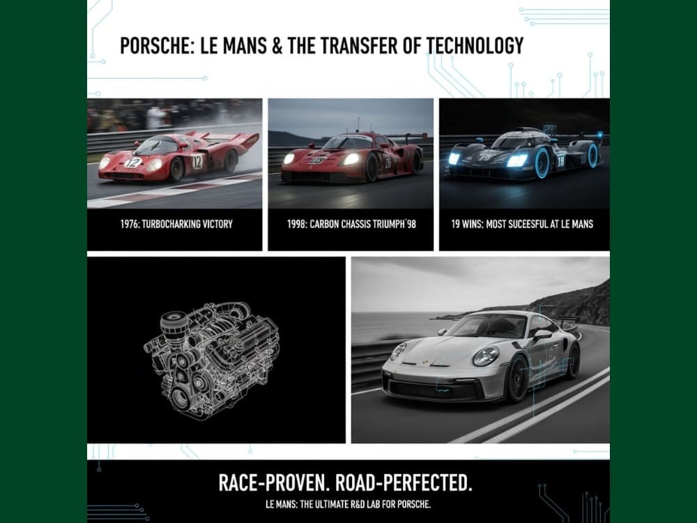 Porsche và di sản từ đường đua Le Mans