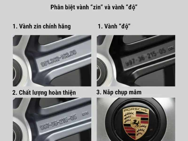 Vành xe Porsche
