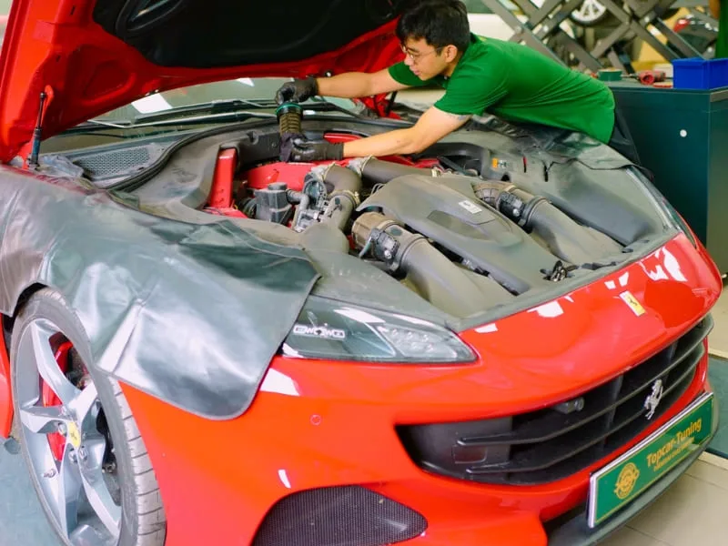 Dịch vụ bảo dưỡng định kỳ Ferrari Portofino M