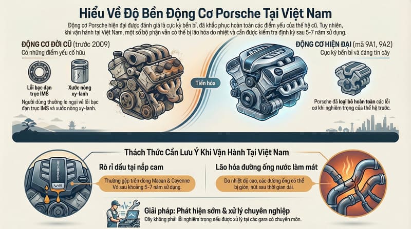 Độ bền xe Porsche
