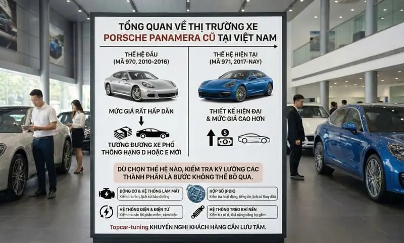 xe Porsche Panamera cũ