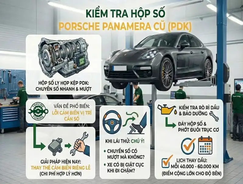 xe Porsche Panamera cũ